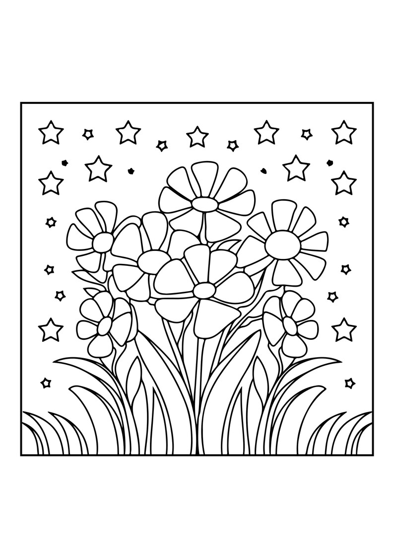 Libro para colorear "Hygge acogedor" con temática de naturaleza, 128 páginas, escenas sencillas y llamativas para adultos (descarga digital). imagen 10