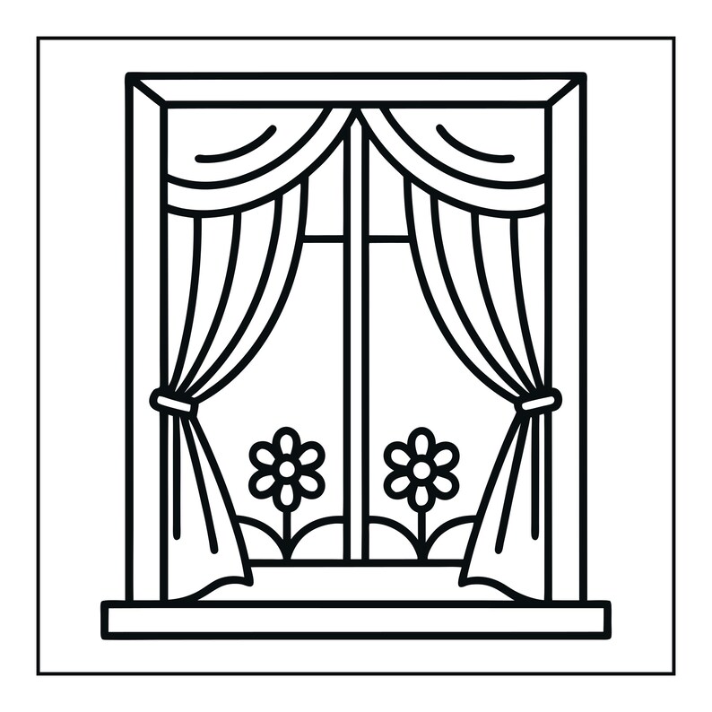 Cozy Camera Coloring Book | Bold Easy Kawaii Designs (Digital Download) image 16