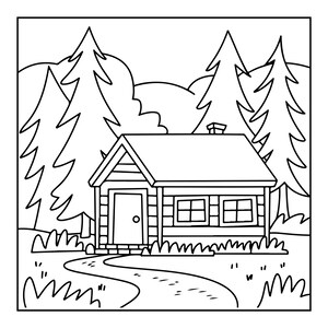 Cozy Hygge Coloring Book | 91 Pages Relaxing Home Scenes (Digital PDF Download) image 19
