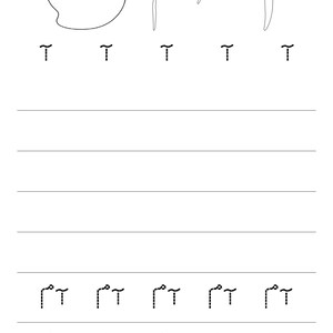 An Urdu tracing worksheet featuring a mango illustration and dotted guide lines for the letter Alif with a hamza.