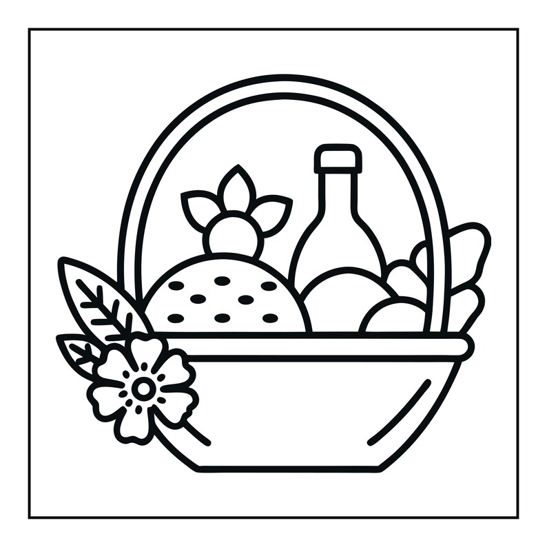 Cozy Camera Coloring Book | Bold Easy Kawaii Designs (Digital Download) image 2