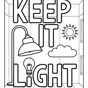 Good Vibes Coloring Book for Teens | Retro Groovy Pages, 92 Designs (Digital Download) image 9