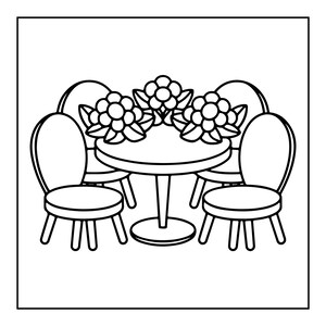 Cozy Hygge Coloring Book | 91 Pages Relaxing Home Scenes (Digital PDF Download) image 15