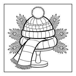 Cozy Hygge Coloring Book | 91 Pages Relaxing Home Scenes (Digital PDF Download) image 10