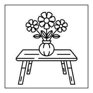 Cozy Hygge Coloring Book | 91 Pages Relaxing Home Scenes (Digital PDF Download) image 16