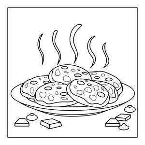 Cozy Hygge Coloring Book | 91 Pages Relaxing Home Scenes (Digital PDF Download) image 12