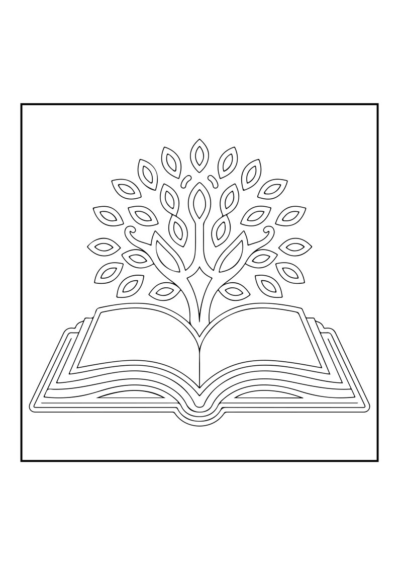 Libro para colorear "Hygge acogedor" con temática de naturaleza, 128 páginas, escenas sencillas y llamativas para adultos (descarga digital). imagen 13