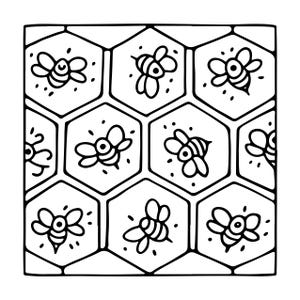 Bold Floral Pattern Coloring Book | 130 Pages, Adult Relaxation (Digital Download) image 16