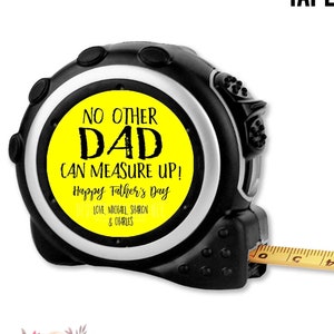 Father&#39;s Day Measuring Tape Personalized Tape Measure Gift for Dad Custom Dad Birthday Gift for Grandpa Gifts for Men for Husband TAPE23