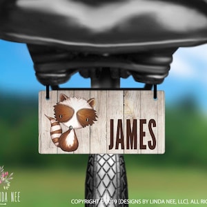 Personalized Bike License Plate Kids License Plate Boys Bike Accessories Custom License Plate Vanity Name Plate Kids Room Decor BLP27