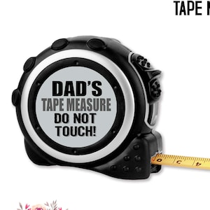Tape Measure Personalized Tape Measure Measuring Tape Gift for Dad Custom Tape Measure Gift for Dad Gift Retractable Tape Measure TAPE13