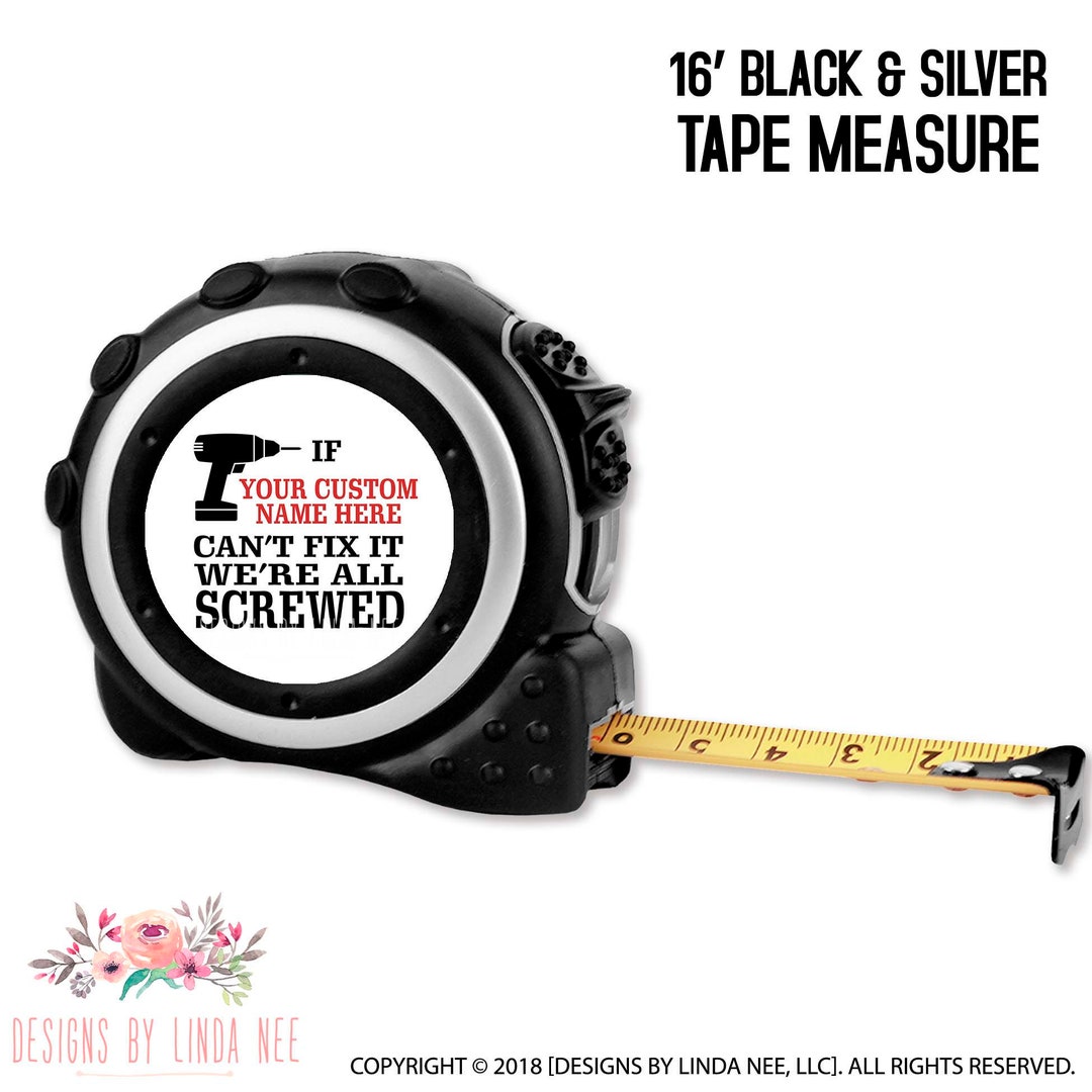 Personalized Tape Measure Christmas 2022 Funny Tape Measure Etsy