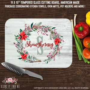 Custom Glass Cutting Board Monogrammed Cutting Board Personalized Cutting Board Custom Cheese Board Bridal Shower Gift Wedding Gift CBP46