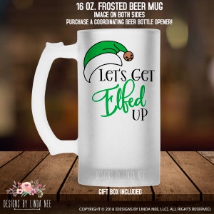 Funny Beer Mug Christmas Party Mug Christmas Beer Mug Office party Gift Yankee Swap Gift Idea White Elephant Gift Beer Stein MHO56