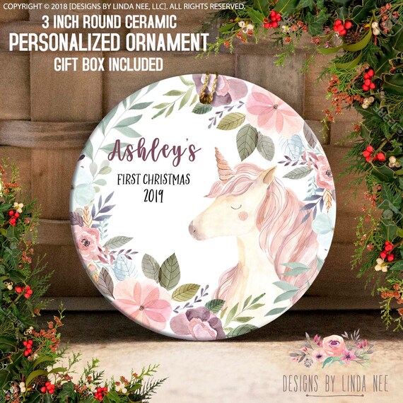 personalized ornaments baby's 1st christmas