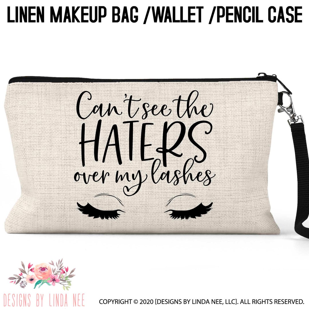 Curvy Canvas Cosmetic Bag - On My Way – Pretty Clever Words