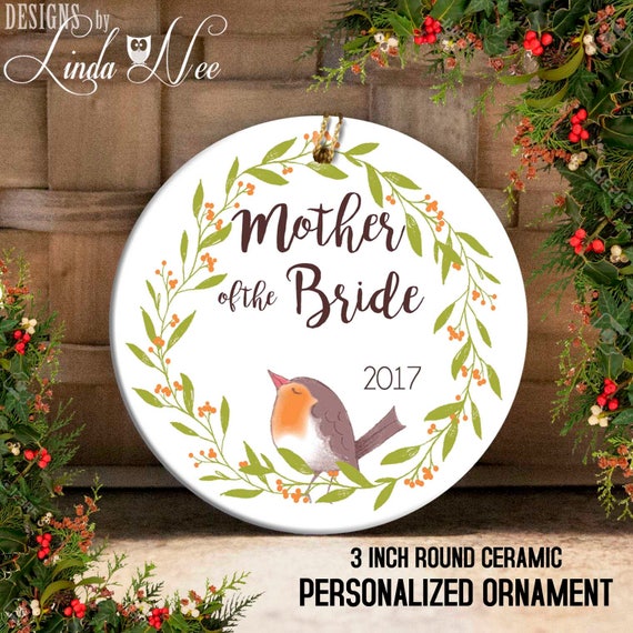 mother of the bride ornament