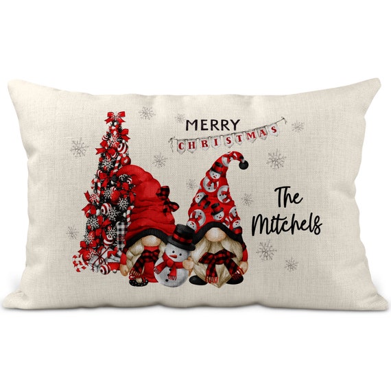 Christmas Gnomes Throw Pillows Couch Bed Sofa Lumbar Pillow 20 x 14  Decorative Pillow, 20 x 14 - Fred Meyer