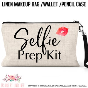 Makeup Bag, Selfie Prep Kit Cosmetic Bag Toiletry Bag Gift for Beautician Cosmetologist Bag Esthetician Makeup Gifts Cosmetology CBP54