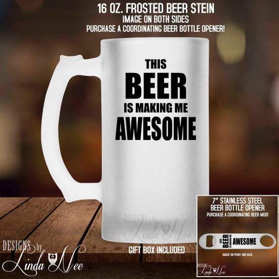 Gifts for Beer Lovers, Beer Gifts, Beer Mug Gift, Gifts for Beer