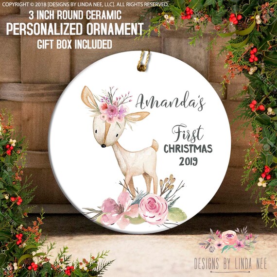 First Christmas Ornament Christmas Gift Ideas For Baby Girl Baby's