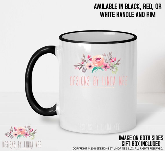 Personalized Mug for Women Custom Coffee Mom Mug Floral Mug for Her Teacher  Mug Nurse Mug Therapist Mug Custom Mug Profession 