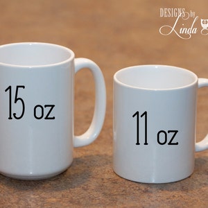 Personalized Mr. and Mrs. Mug, Mr and Mrs Coffee Mugs, Couples Mug Set, His and Hers Mug, Wedding Gift for Couple, Mr Mrs Cup, Tea MPH224 image 4