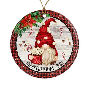 Personalisierter Wichtelschmuck, Weihnachtsschmuck, Wichtel Weihnachtsdekoration, Weihnachtsdekoration, Weihnachtsdeko Wichtel 7-XMS003