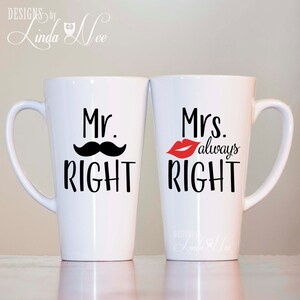 Mrs always right mug - Etsy Nederland