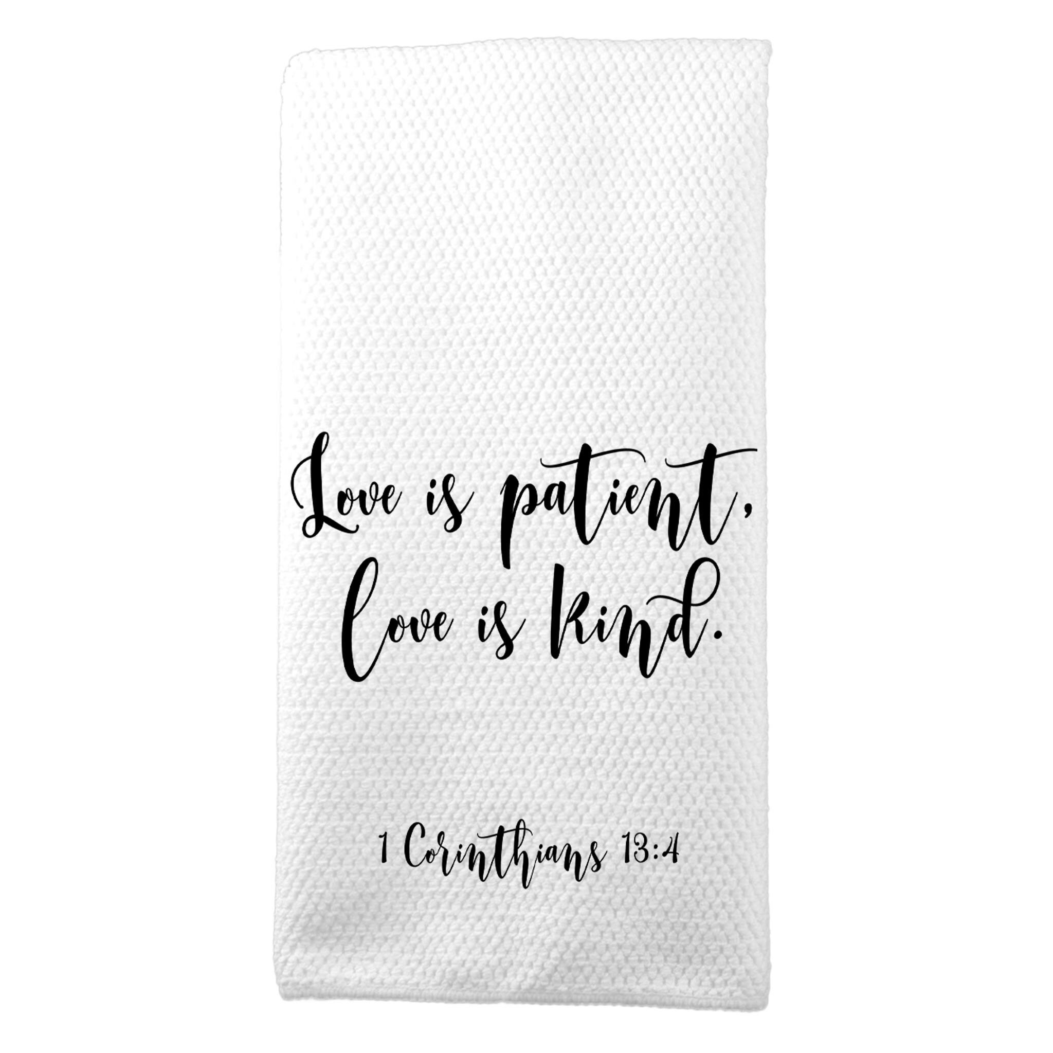 Dwept Christian Kitchen Towels, Scripture Kitchen Dish Towels, Mightier  Than The Waves of The Sea Bathroom Towels, Bible Verse Hand Towels,  Christian