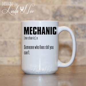 Définition mécanique une tasse de café, Mug mécanicien Diesel drôle, bateau mécanique présente, Mug mécanicien Auto, définition Mug, MSA180 mécanicien camion