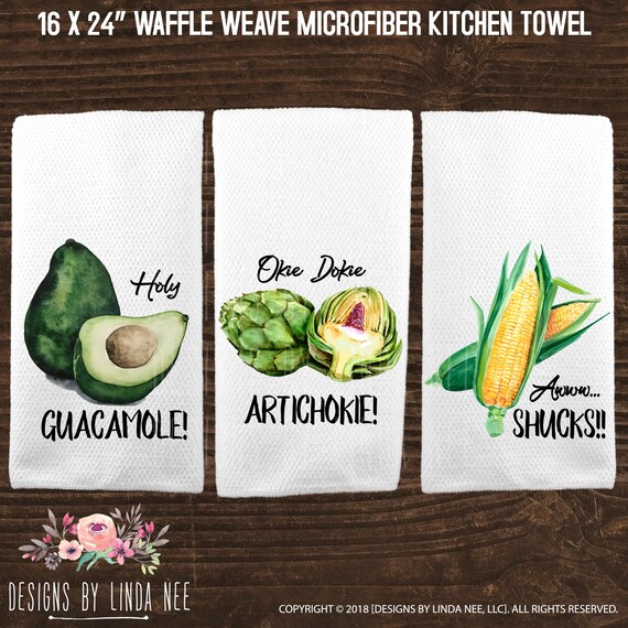 Baking Microfiber Towels Set of 4, Housewarming Gifts for New Home, Tea  Towels for Kitchen Funny, Mom Kitchen Gift, Wedding Kitchen, Funny Dish  Towels