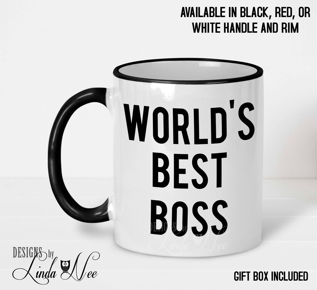 World's Best Boss Mug, Bosses Day Gift, Gift for Boss, the Office TV
