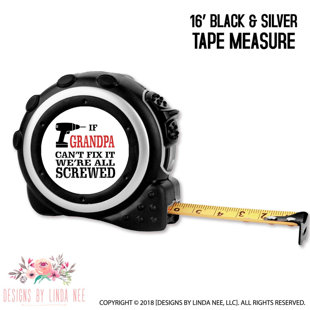 Tape Measure Personalized Tape Measure Measuring Tape Gift for Grandpa ...