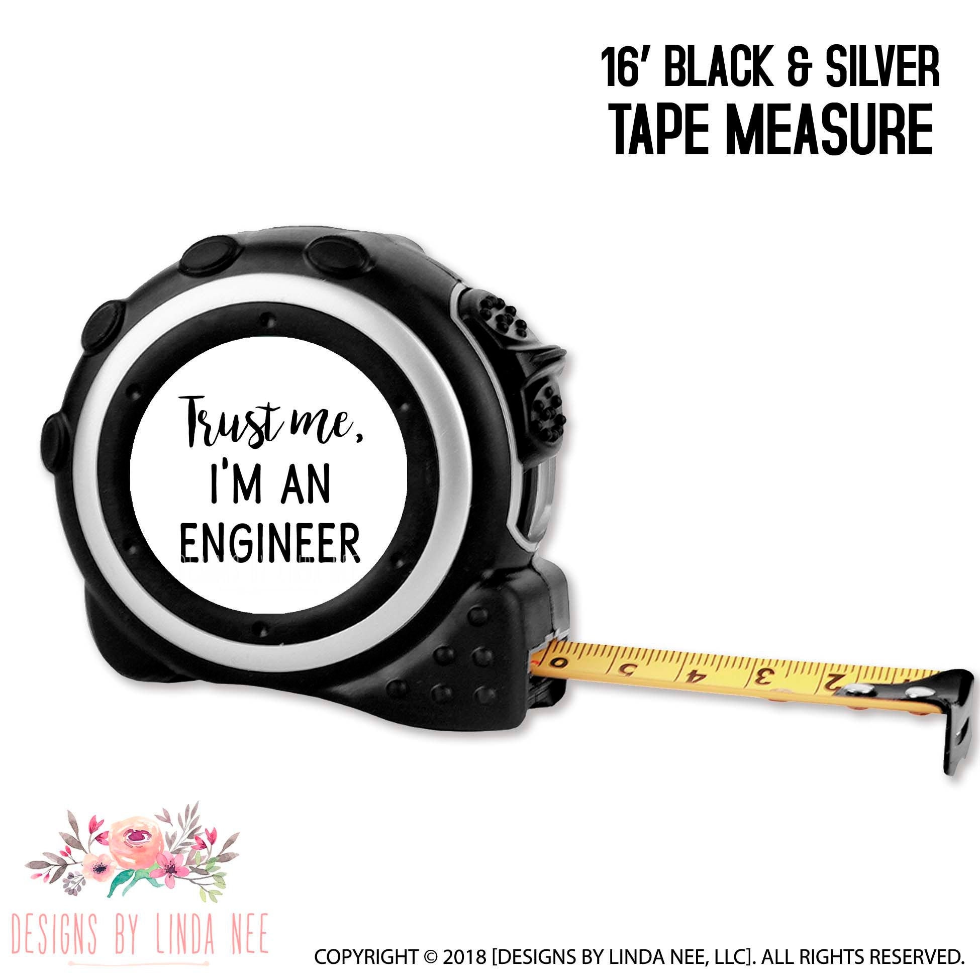 Engineers Tape Measure Gift for Engineer Measuring Tape Gift Etsy