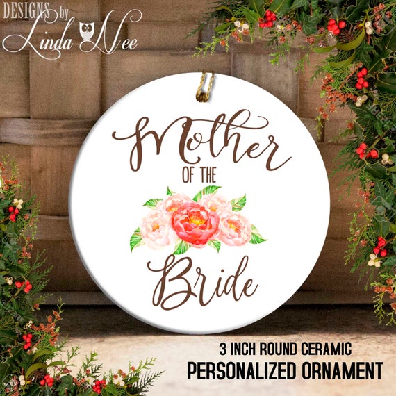 Mother of the Bride Gift, Mother of the Bride Ornament, Wedding