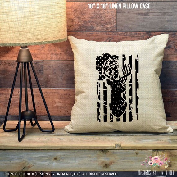 Hunting throw pillows cheap
