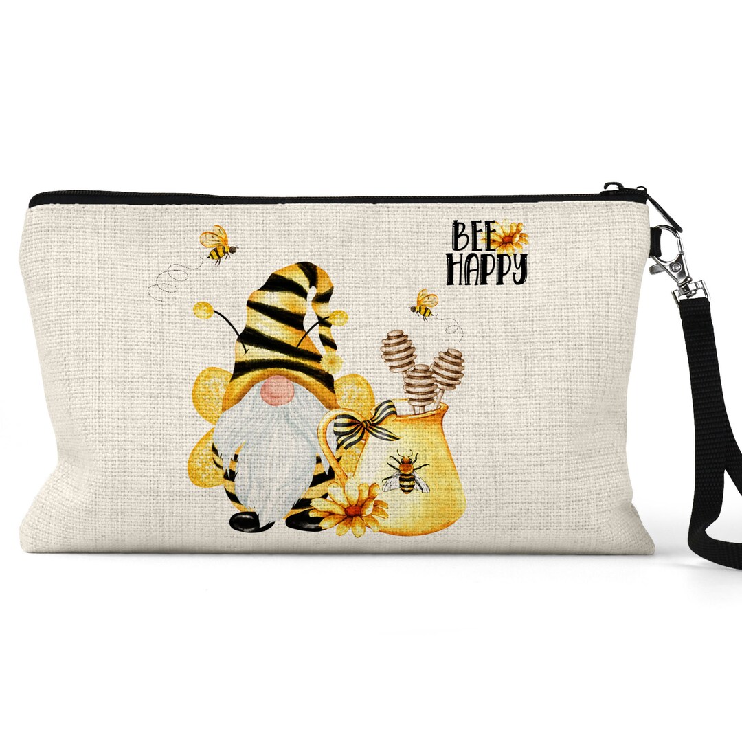 LARGE COSMETIC CASE QUEENS BEE HIVE main image 1