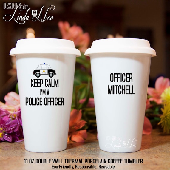 Keep Calm I'm a Police Officer Mug, Police Officer Mug, Law
