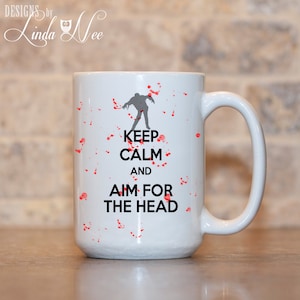 Zombies, Zombie Mug, Zombie Coffee Mug, Funny Zombie Quote Mug, Apocalypse Mug, ZOMBIES, College Student Gift, Gaming Mug, Gamer TWD MSA35