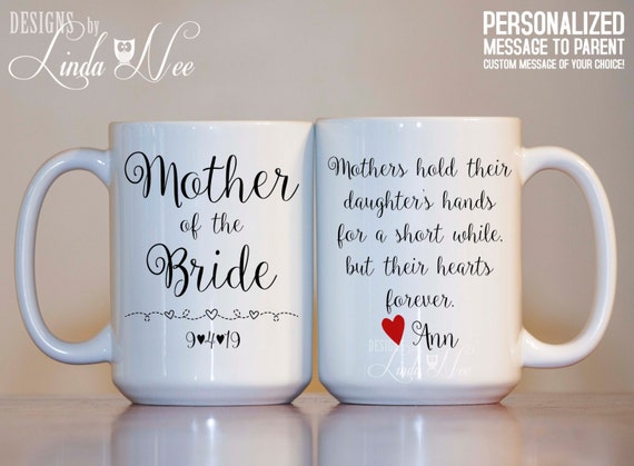 Buy MOTHER of the Bride Mug Personalized Mother of the Bride Gift