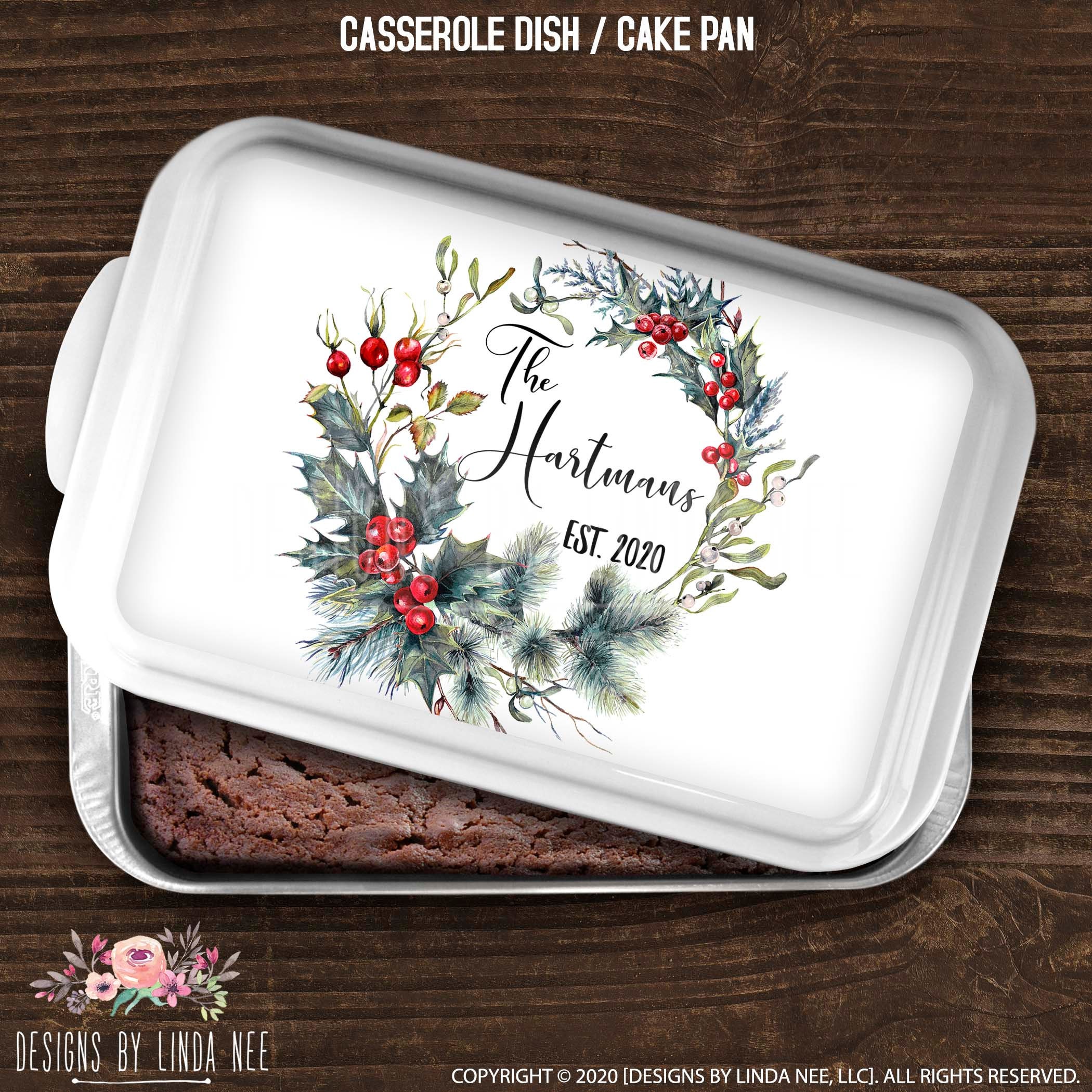 Personalized 9x13 Baking Dish - Cake Pan - Casserole Dish - Aluminum B –  Prescott Treasures