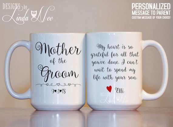 mother of the groom cup