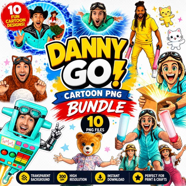 Danny Go Printables - Etsy