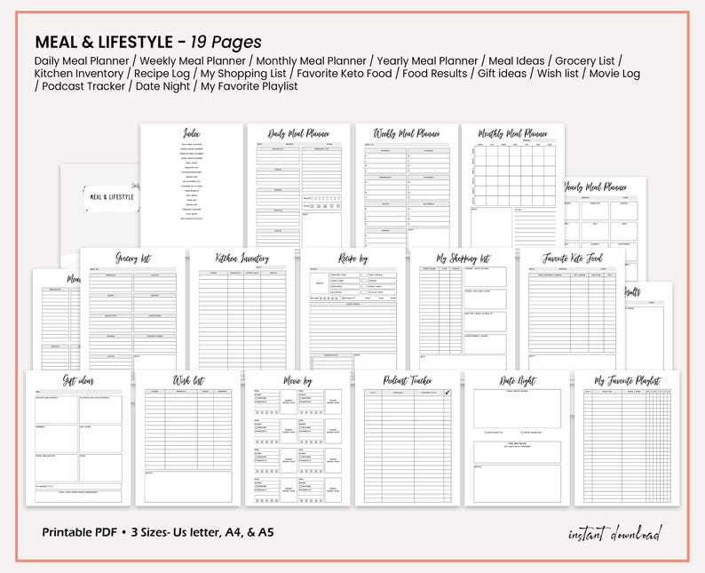 Bullet Journal Bundle 2026 2027 Printable Planner | Digital Planner PDF, Habit Tracker, Journal Pages, US Letter A4 A5

TAGS:
2027 Bullet Journal,
2027 Journal Pages,
2027 Agenda,
2027 Planner,
Digital Planner PDF,
Journal Template,
Journal Page,
Dotted Journal Page,
2027 journal bundle,
bullet journal kit,
mood trackers pages,
yearly tracker print,
Tetris trackers,
Finally keep every part of your life organized with one premium Bullet Journal Bundle for 2026 & 2027.