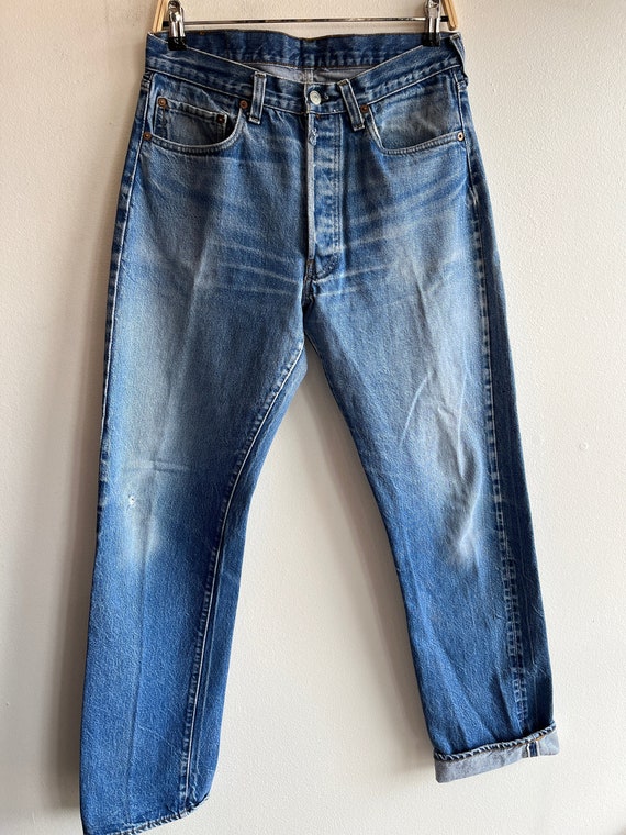 Vintage Levi's 501XX Big E Selvedge Jeans by LVC – Sweet Iris Vintage