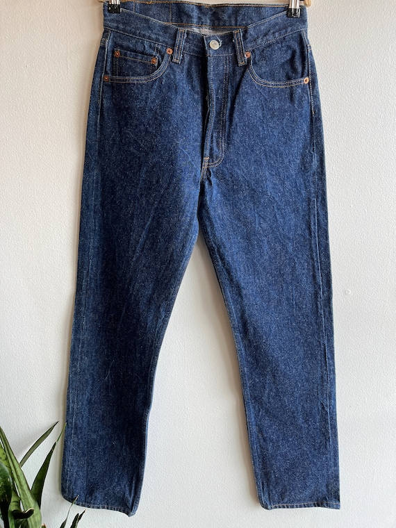 Vintage 1980’s levi’s one-wash 501xx denim jeans - image 1