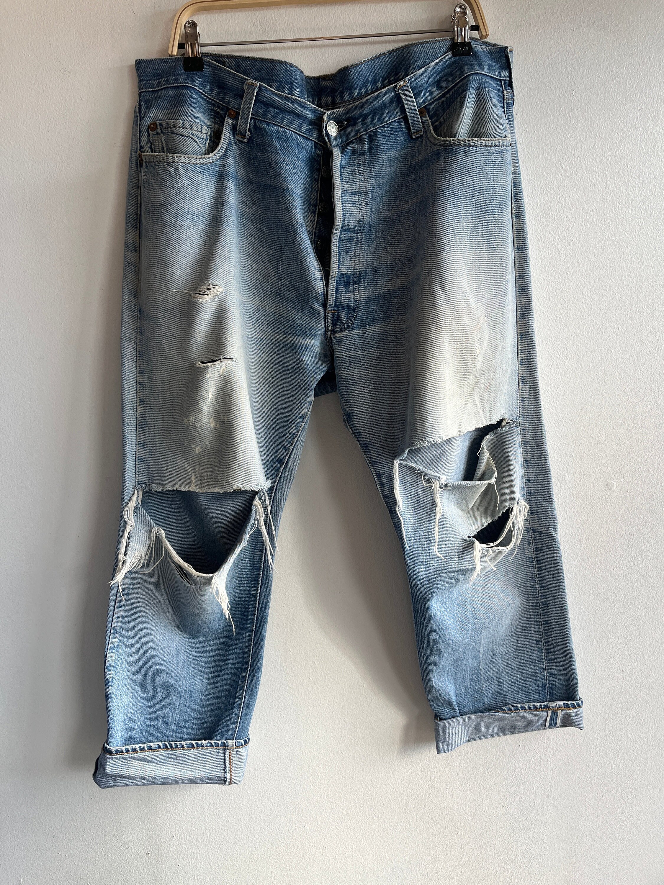 Vintage 1980s Levis 501 Selvedge Denim Jeans - Etsy