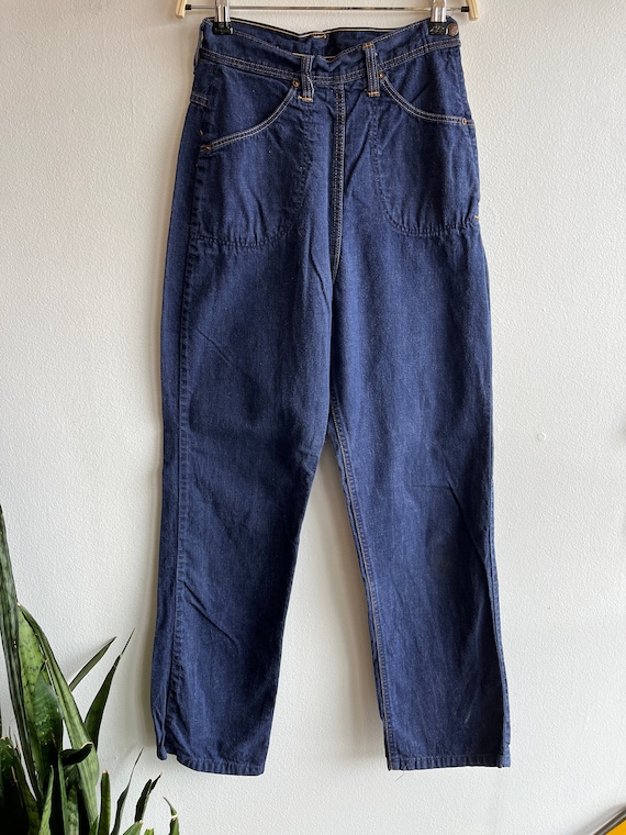 Vintage side zip jeans - Gem