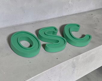 Children's Letter Name Sign | Hand-Finished Personalised Bedroom Decor